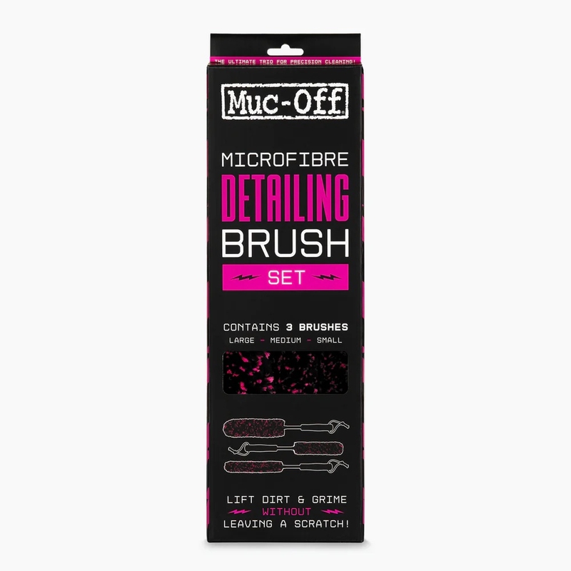 Microfibre Detailing Brush Set MUC-OFF (3 pieces)