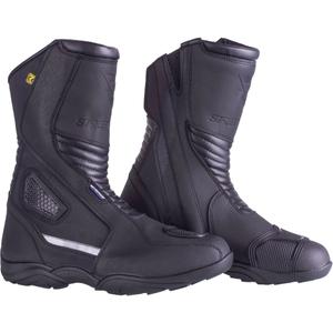 Street Racer Mevric Motorradstiefel schwarz