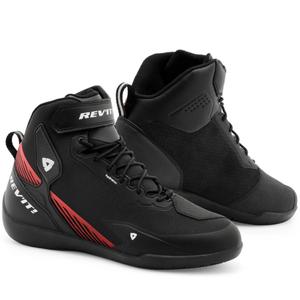 Revit G-Force 2 H2O schwarz-fluorrote Motorradstiefel