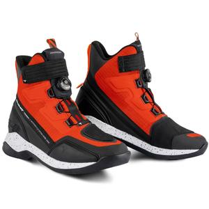 Shima Takeshi Motorradstiefel schwarz-rot