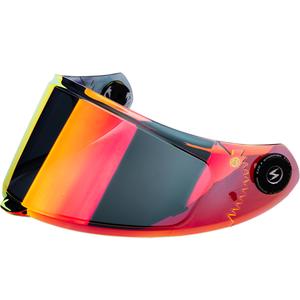 Scorpion KDS-F-04 Visier für EXO-RACE Air Helme, verspiegelt rot