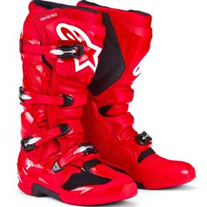 Alpinestars Tech 7 Motorradstiefel rot