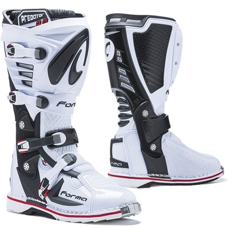 Motorradstiefel Forma Predator 2.0 weiß