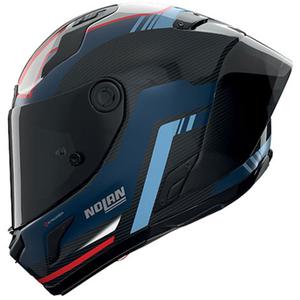 Integralhelm Nolan X-804 RS Piega 366, glänzend schwarz-blau-weiß-rot