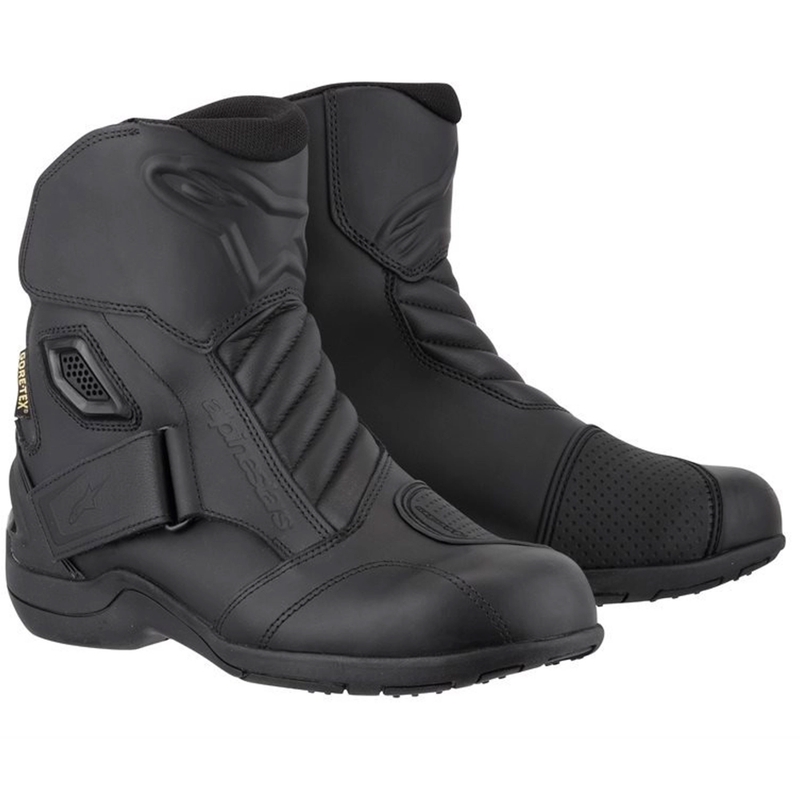 Alpinestars New Land Gore-Tex Motorradstiefel Schwarz