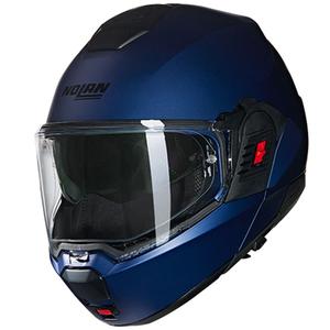 Klappbarer Motorradhelm Nolan N120-1 Classico Nobile N-COM 313 blau