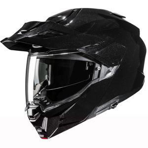 HJC i80 Solid Motorrad-Klapphelm metallic schwarz