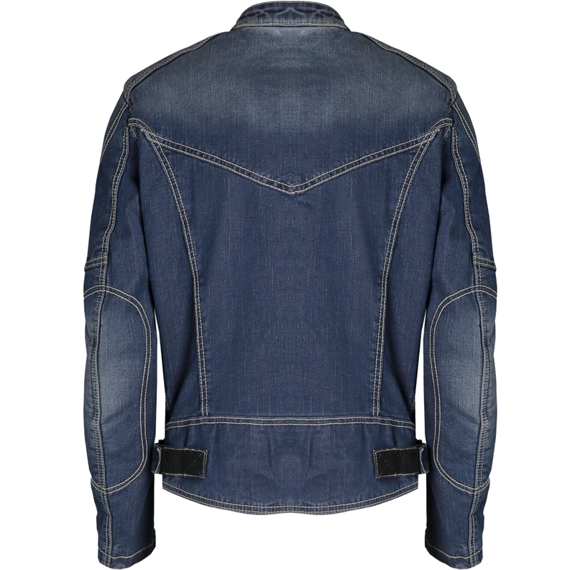 Motorradjacke PMJ Miami blau Ausverkauf