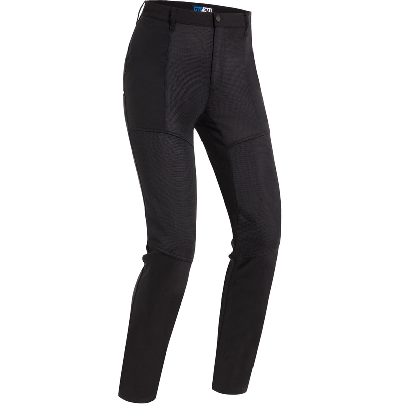 Damen-Motorradhose PMJ Sum Air schwarz Ausverkauf