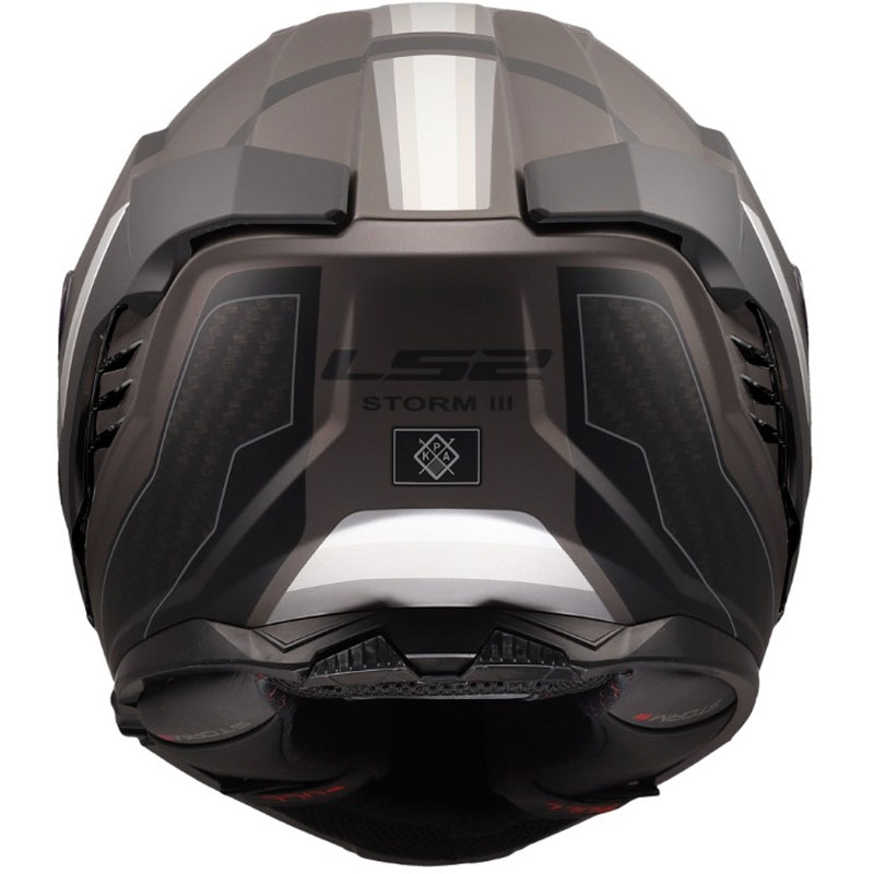Integralhelm LS2 FF818 Storm III Sports, matt schwarz-grau