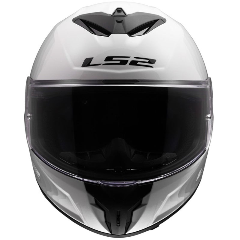 LS2 FF820 Rapid III Flow Integralhelm, glänzend weiß-grau