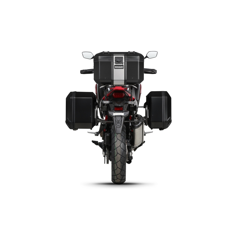 Side aluminium case SHAD Terra TR47 BLACK EDITION rechts