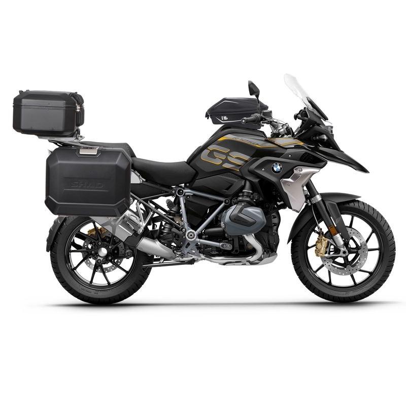 Side aluminium case SHAD Terra TR47 BLACK EDITION rechts