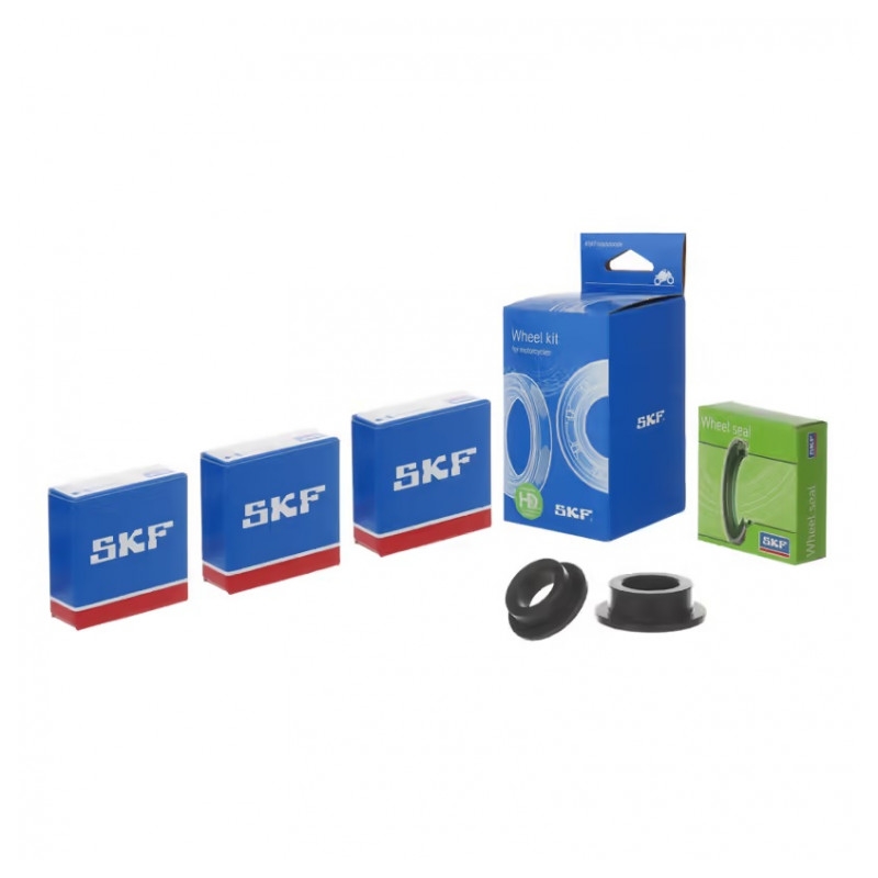 Wheel seals kit with spacers and bearings SKF hinten