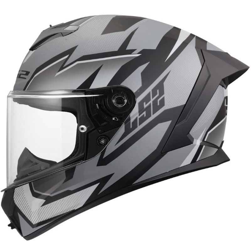 Integralhelm LS2 FF820 Rapid III Xtrem, matt schwarz-grau