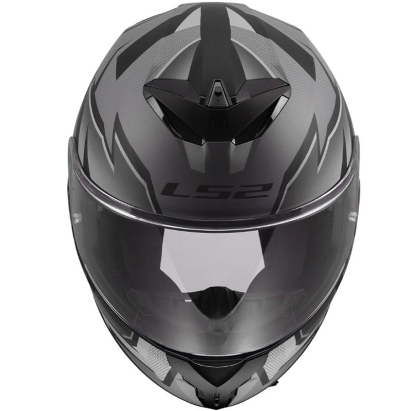 Integralhelm LS2 FF820 Rapid III Xtrem, matt schwarz-grau