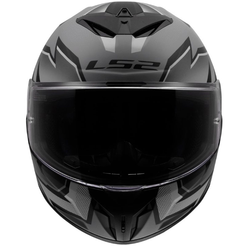 Integralhelm LS2 FF820 Rapid III Xtrem, matt schwarz-grau