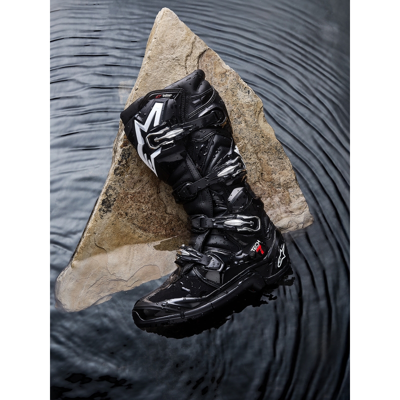 Alpinestars Tech 7 Enduro Drystar Motorradstiefel Schwarz