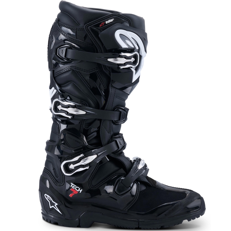 Alpinestars Tech 7 Enduro Drystar Motorradstiefel Schwarz