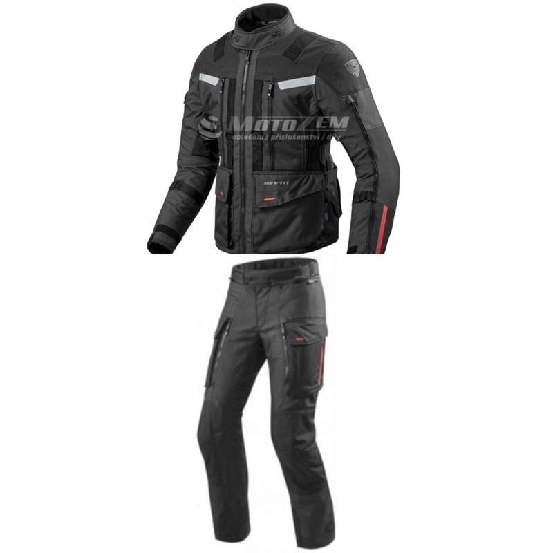 Revit Sand 3 Herren-Overall schwarz Ausverkauf