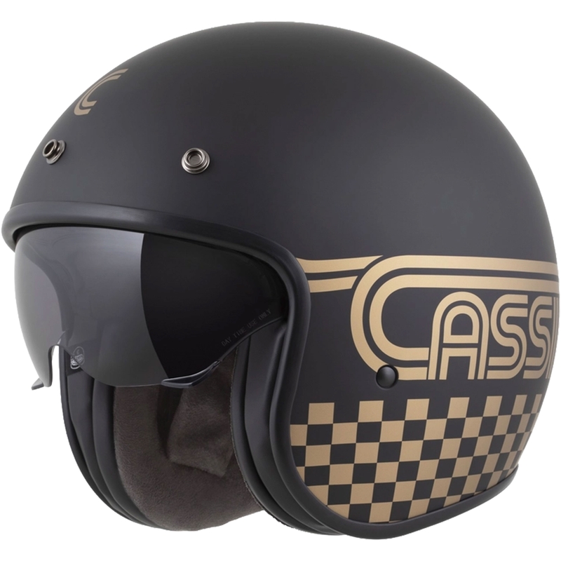 Cassida Oxygen 2.0 Rondo Jethelm matt schwarz-gold