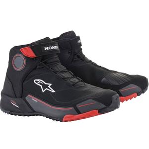 Motorradstiefel Alpinestars CR-X Drystar Honda Collection schwarz-rot-grau