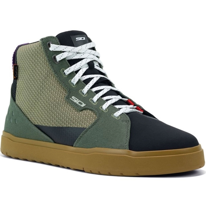 SIDI ARX Air Motorradstiefel grün-schwarz-braun