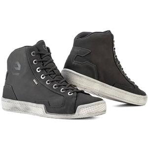 Eleveit ANTIBES WP FULL LEATHER Motorradstiefel dunkelgrau