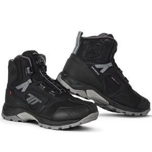 Motorradstiefel SEVENTY DEGREES SD-BA7 Stelvio Low schwarz-grau