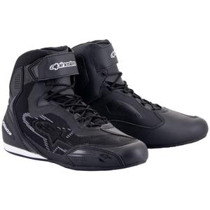 Alpinestars Faster-3 Rideknit Motorradstiefel schwarz-grau