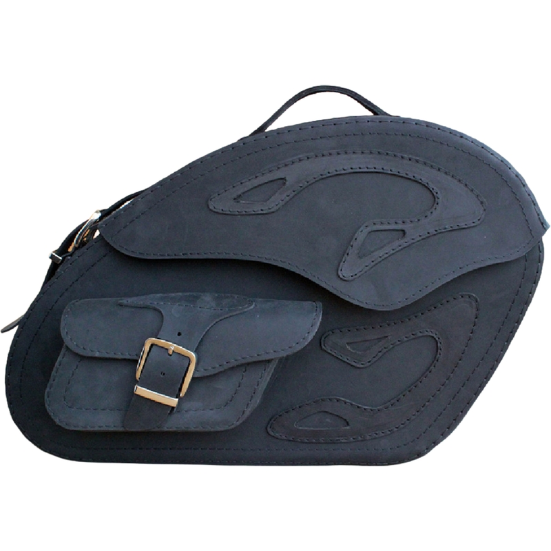 Motorradtaschen aus Leder RSA S269 schwarz