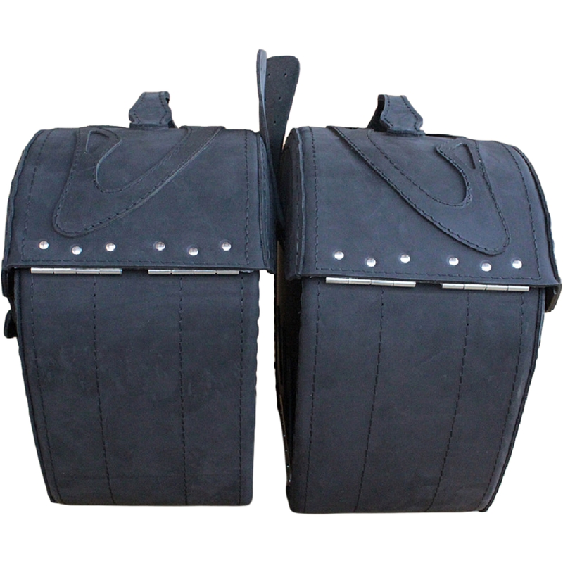 Motorradtaschen aus Leder RSA S269 schwarz