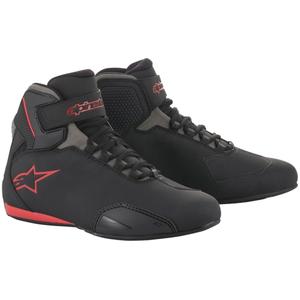 Alpinestars Sektor Motorradstiefel schwarz-rot