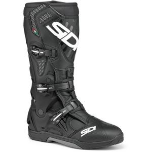 SiDi Crossair Motorradstiefel schwarz-schwarz