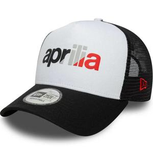 Aprilia 9forty Be A Racer Kappe mit Logo schwarz-weiß