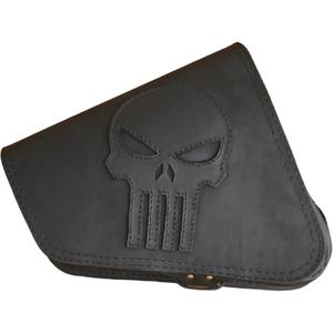 Motorradtasche aus Leder RSA S571 Punisher HD Sportster schwarz