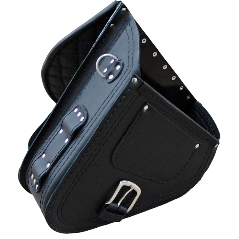 Motorradtasche aus Leder RSA S592 HD Softtail schwarz