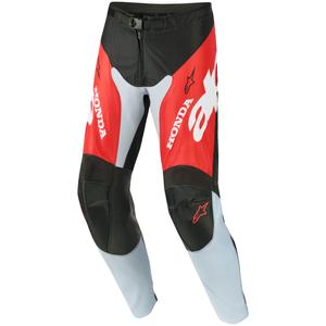 Alpinestars Racer Veil Honda Motocross-Hose schwarz-grau-rot-gelb