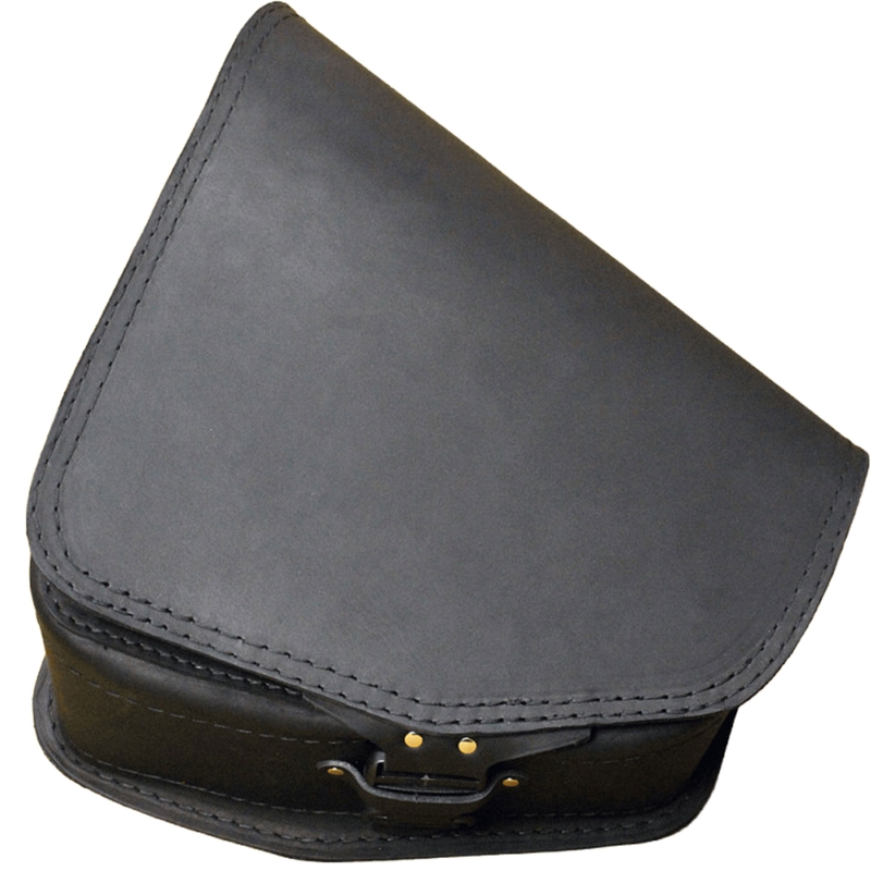 Motorradtasche aus Leder RSA S661 HD Softail schwarz