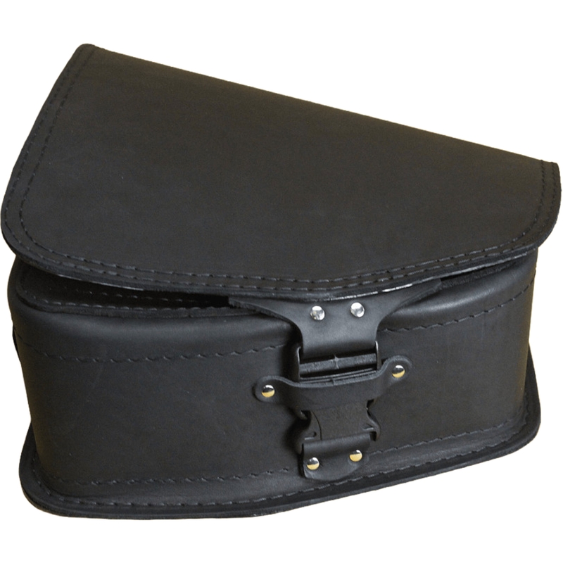 Motorradtasche aus Leder RSA S661 HD Softail schwarz