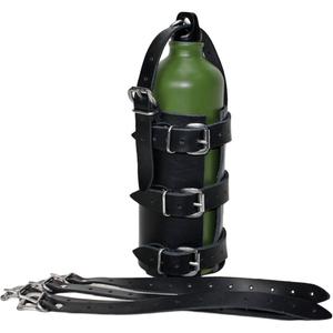 Lederflaschenhalter RSA N14 schwarz