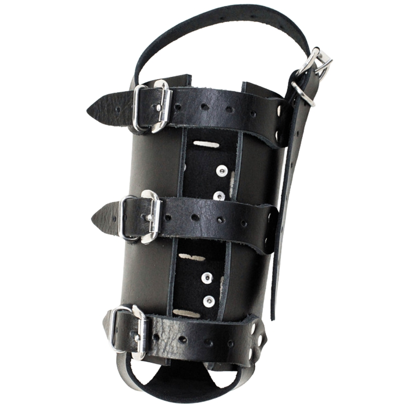 Lederflaschenhalter RSA N14 schwarz