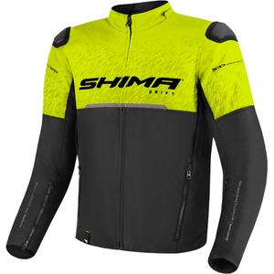 Motorradjacke Shima Drift schwarz-fluorgelb