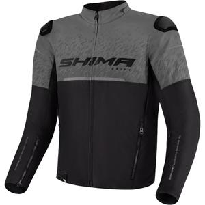 Motorradjacke Shima Drift schwarz-grau