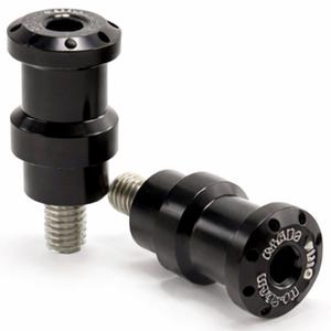 Prismabuchsen PUIG 5923N schwarz M8