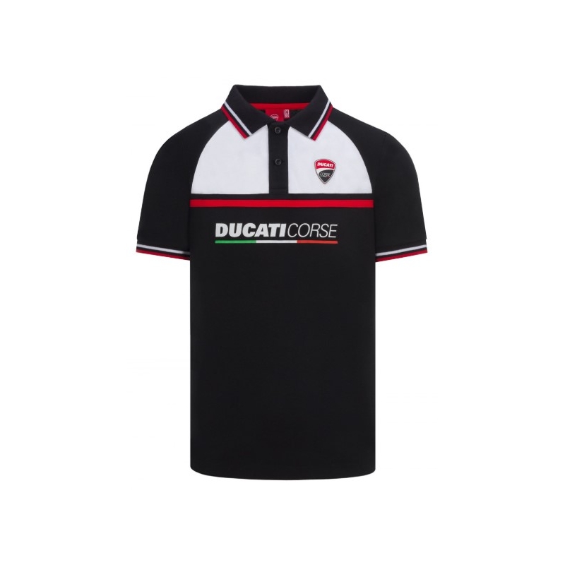 Poloshirt Ducati - Einsatz Passe Ausverkauf