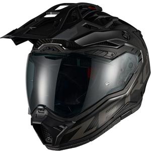 Enduro-Motorradhelm Nexx X.Rally Zero PRO Carbon schwarz