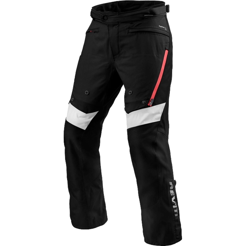 Revit Horizon 3 H2O Schwarz/Rot Motorradhosen