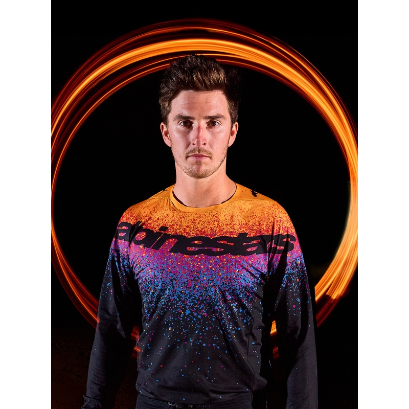 Alpinestars Supertech Limited Edition Black Hole Motocross-Trikot, schwarz