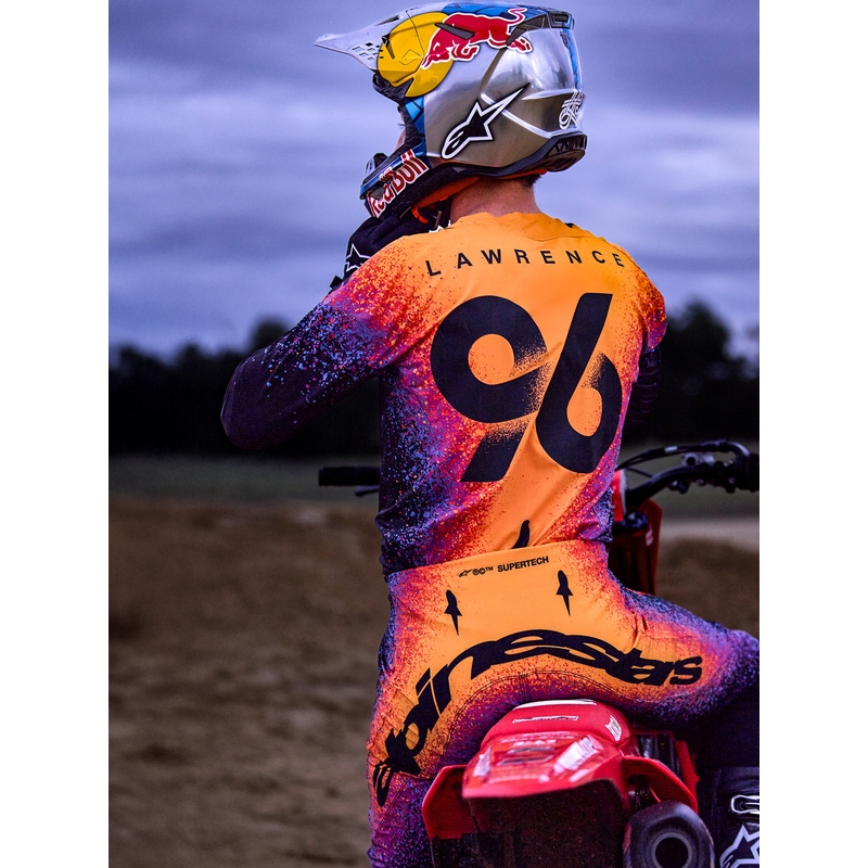 Alpinestars Supertech Limited Edition Black Hole Motocross-Trikot, schwarz